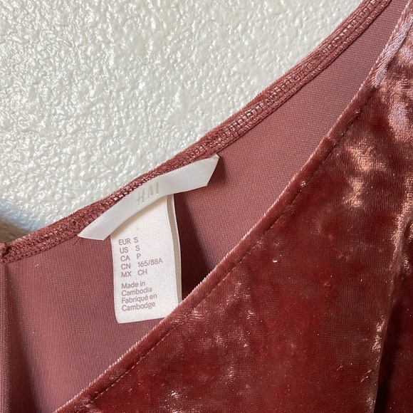 Orange Crushed Velvet Tank - Picture 3 of 3